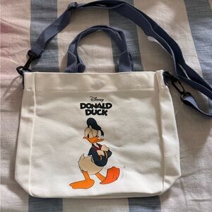 Disney Donald Duck White and Blue Tote